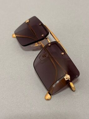 Versace Sunglasses Shades - Violet / Purple & Gold Accents